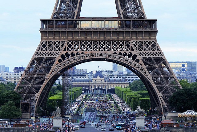 touristes en France