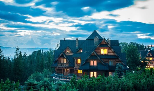 maison en bois